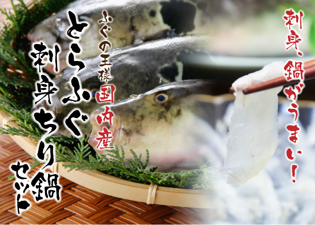 とらふぐ刺身ちり鍋セット